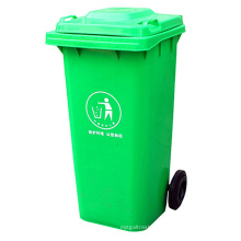 120L Outdoor Plastic Garbage Bin with Wheels (YW0017)